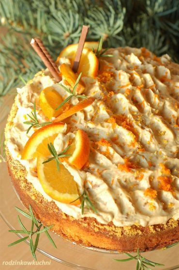 Ciasto marokańskie pomarańczowo-daktylowe