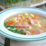 Chowder – zupa rybna z kukurydzą II